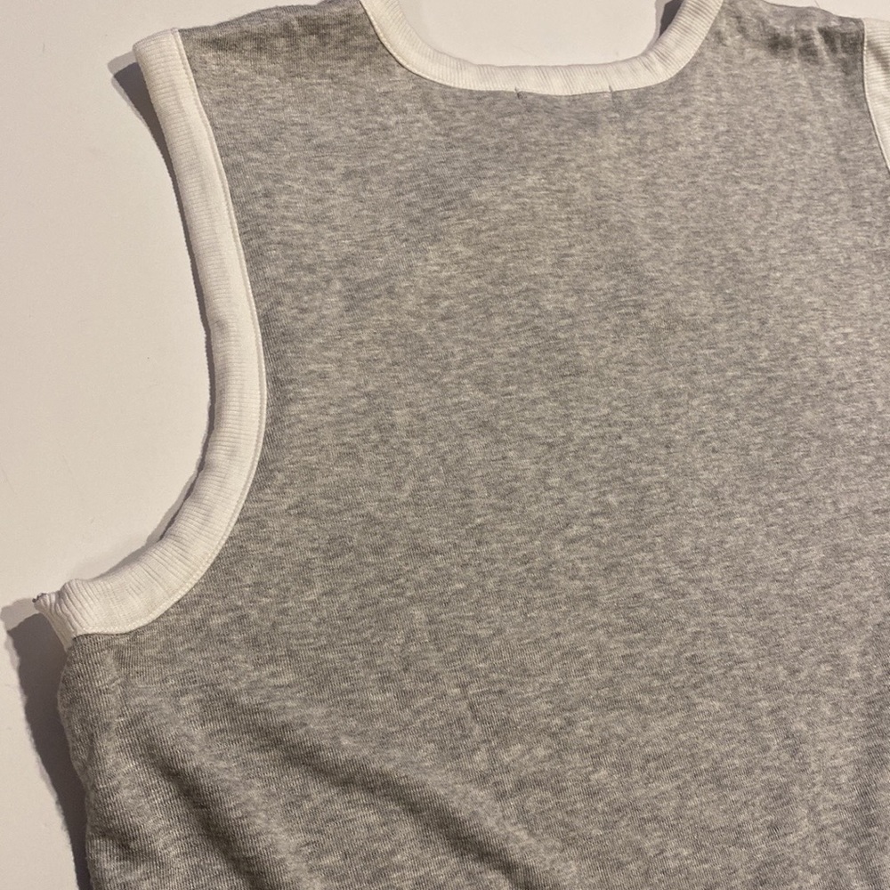 PJ Salvage Medium Heather Gray Tank Top Crew Neck PJ Top New D31e - Picture 3 of 14